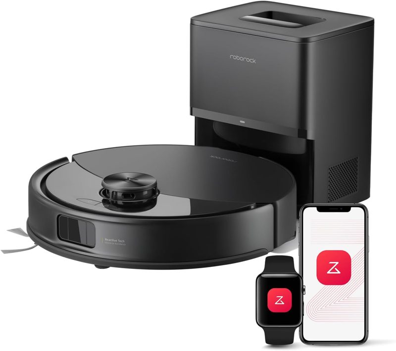 Roborock Q10 S5+ robot vacuum with self-empty dock