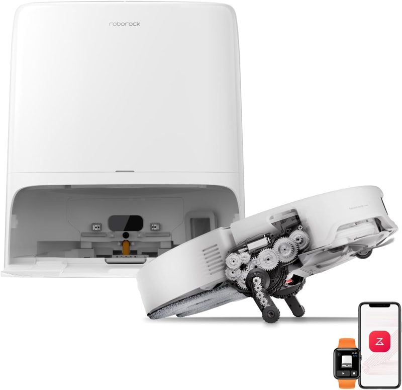 Roborock Qrevo Edge 3 Pro robot vacuum with dock