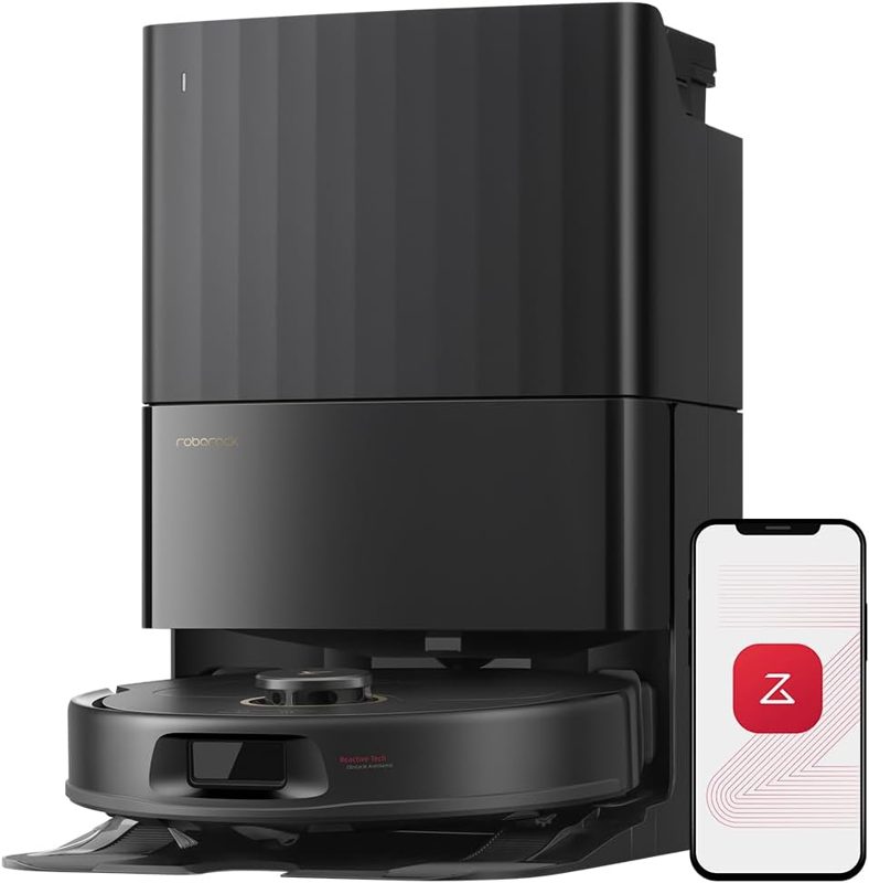 Roborock Qrevo S5V robot vacuum with dock